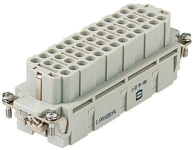 Harting Han EE 46-Pin Female Crimp Connector Insert - 09320463101
