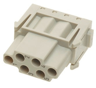 Harting Han E 6-Contact Female Crimp Module 16A - 09140063101