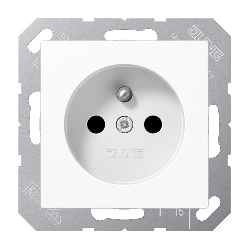 Jung AS500 French Socket White With Child Protection - A1520FKIWW