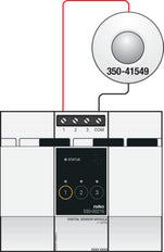 Niko 360° Motion Detector 24V With Potential-Free Contact - 350-41549