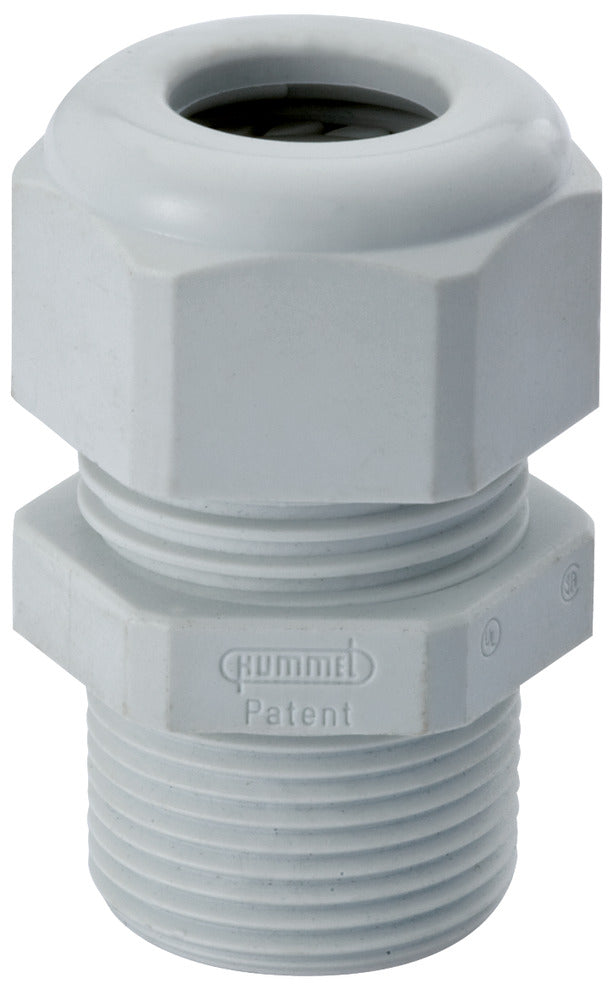 Hummel HSK-K PG9 Long Cable Gland Gray - 1209090061 [10 Pieces]