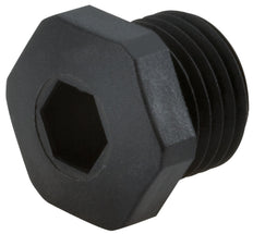 Hummel M16x1.5 Polyamide Sealing Plug Black - 1256160150 [5 Pieces]