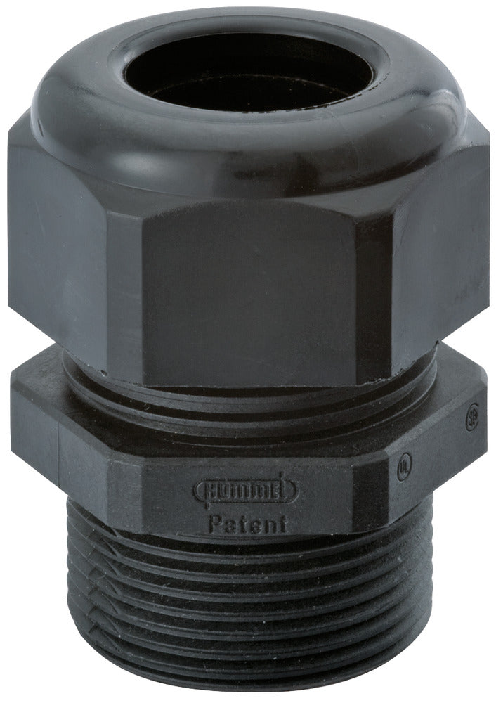 M16 Long Cable Gland HSK-K Black Polyamide - 1209160130 [10 Pieces]