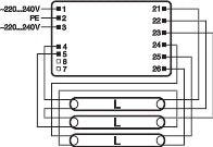 OSRAM Quicktronic QT-FIT8 3x18W 4x18W Electronic Ballast - 4008321294302