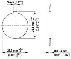 Eaton R9 Padlock Grip Lock Handle Black Blue - 191849