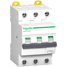 Schneider Acti9 IC60 3P 16A RCBO Circuit Breaker - A9D17316