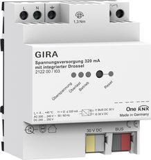 Gira OneKNX 320mA Power Supply With Integrated Choke - 212200