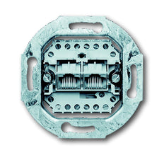 ABB Dual RJ45 Data Socket Cat3 - 2CKA000230A0243
