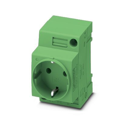 Phoenix Contact Green DIN Rail Socket CF Series - 0804025