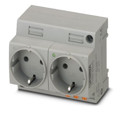 Phoenix Contact Dual Socket With LED Indicator (European Socket) - 080 ...
