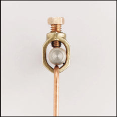Bronze Ground Rod Clamp 12.5mm For 50mm² Conductor - 158260