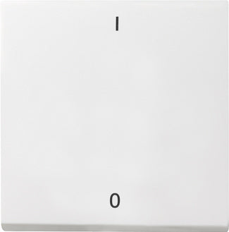 Gira System 55 Rocker Switch Cover With I/O Marking - 861503 [2 Pieces]