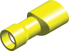 PVC Insulated Spade Connector 4.0-6.0mm² Yellow - CE100301 [100 Pieces]