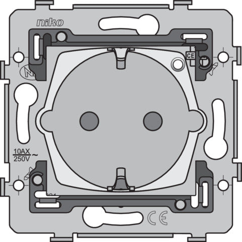Niko Home Control Smart Socket With Energy Monitoring - 170-34605