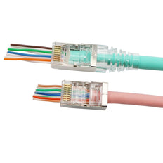 Klemko EZ-RJ45 Shielded CAT5e Network Connector - 183281 [100 Pieces]