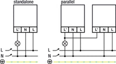 Niko 360° Motion Detector With Light Sensor 230V IP55 - 351-25050