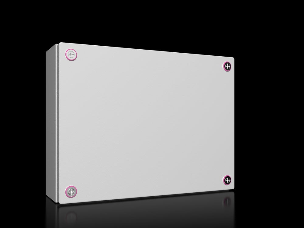 Rittal KX Steel Terminal Box 400x300x120mm RAL7035 - 1508000