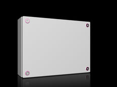 Rittal KX Steel Terminal Box 400x300x120mm RAL7035 - 1508000