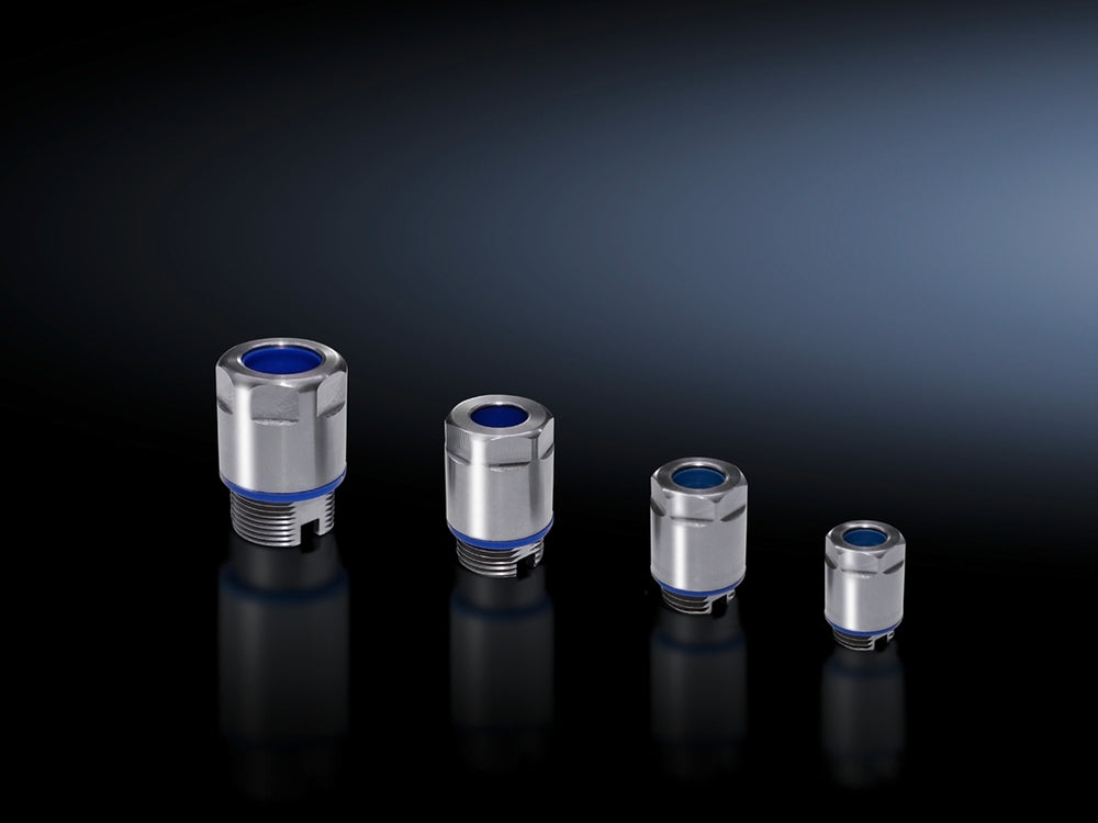 HD M20x1.5 Stainless Steel Cable Gland With Lock Nut - 2410021 [5 Pieces]