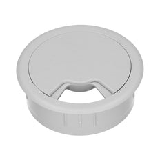 60mm Cable Management Desk Grommet Light Gray - 49.80.020 [2 Pieces]