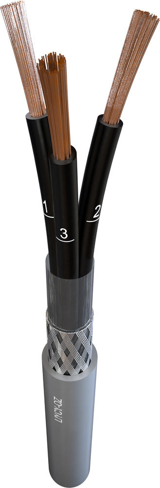 Industrial Braided Control Cable LIYCY OZ Dca 2x1.5mm - 167764 [10 Meters]