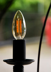 Bailey LED Filament Candle E14 4W 2200K Gold Dimmable - 143054 [2 Pieces]