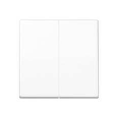 Jung KNX F10 Dual Rocker Switch Alpine White AS500 - AS102WW