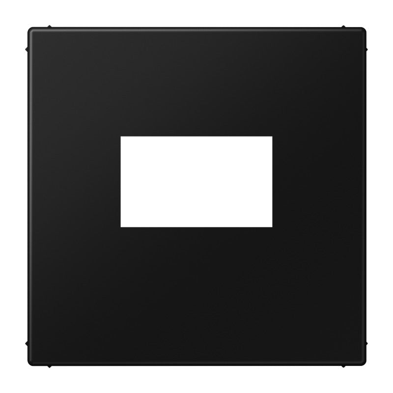 Jung LS990 USB Socket Cover Plate Graphite Black - LS1969USBSWM