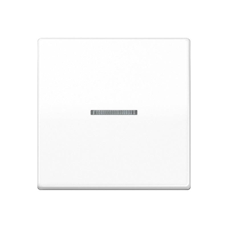 Jung KNX Single Rocker Switch With LED Alpine White - AS101KO5WW [2 Pieces]