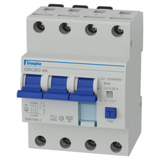 Doepke 40A Type A RCBO Circuit Breaker 300mA 3P+N - 09945118