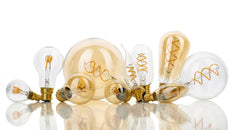 Bailey Spiraled Basic G125 E27 Dimmable LED Globe 4W 2200K - 144339