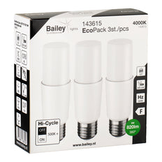 Bailey EcoPack LED T37 E27 9W 4000K - 143615 [3 Pieces]