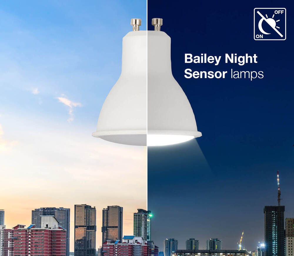 Smart GU10 LED Spot With Day Night Sensor 4.5W 2700K - 143854