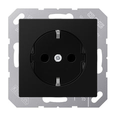 Jung AS500 16A Wall Socket With Protection Contact - A1521NBFSWM