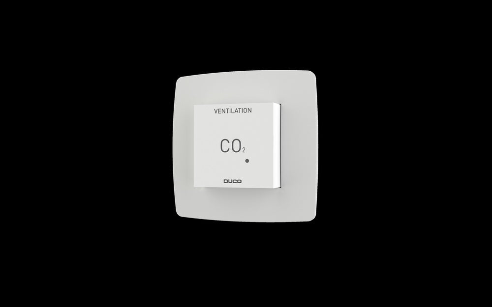 Duco CO2 Room Sensor RF/Wired White - 0000-4637