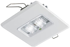 2W Square LED Emergency Recessed Light Fixture - 7TCA091150R0169