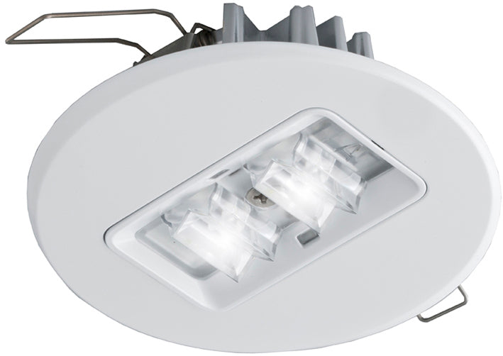 ABB VanLien Evago 2W 24V LED Recessed Emergency Light - 7TCA091130R0585