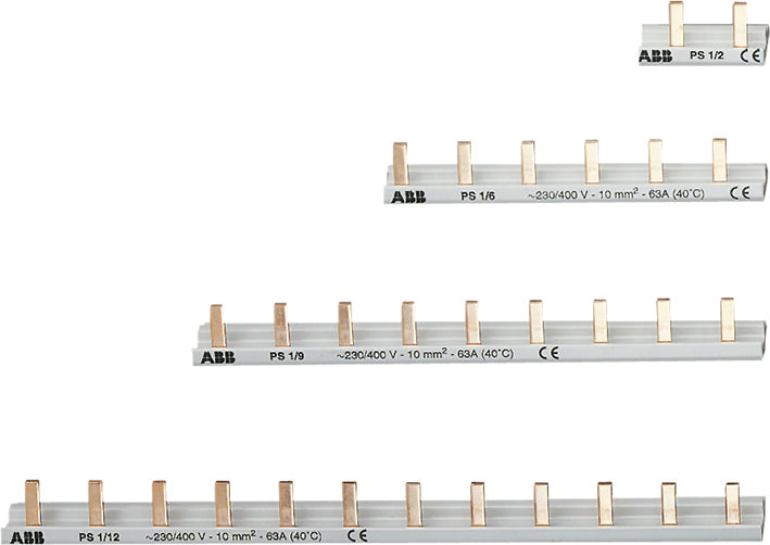 ABB S200C Busbar Kit 3Phase N 12 Module 10mm² - 2CDL840142R1012 ...