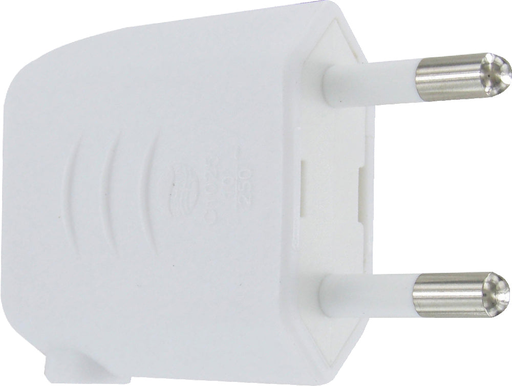 Euro Power Plug 2.5A Side Entry White - 177092004 [10 Pieces]