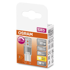 OSRAM LED G9 Dimmable 3W 2700K Pin Base Lamp - 4058075607286 [6 Pieces]