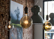 Bailey Spiraled Leslie G125 LED Filament Globe 3.2W Gold - 145017