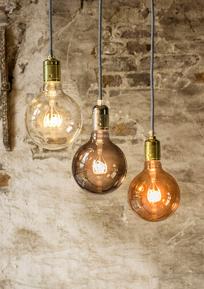 Bailey Spiraled Leslie G125 LED Filament Globe 3.2W Gold - 145017