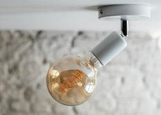 Bailey Spiraled William G95 LED Filament Bulb E27 3.2W Gold - 145015