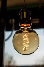 Bailey Spiraled William G95 LED Filament Bulb E27 3.2W Gold - 145015