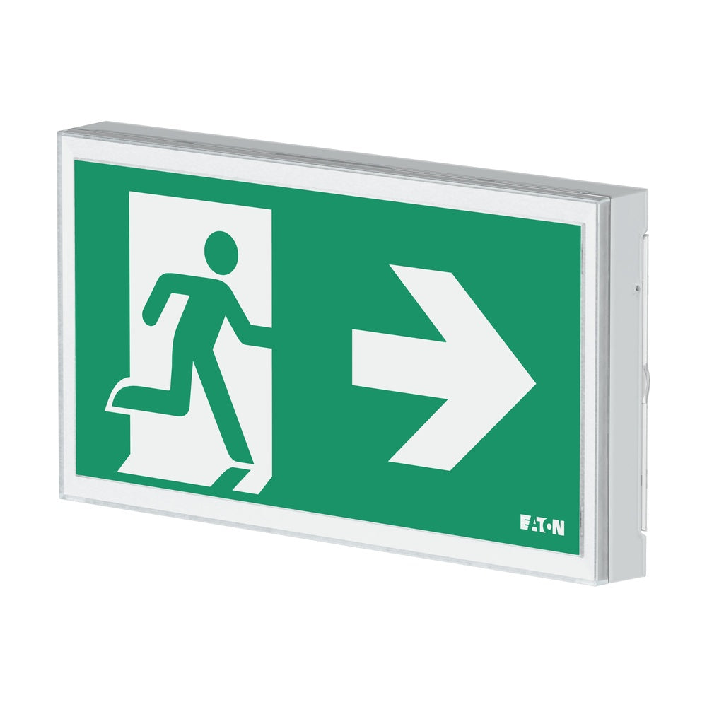 Eaton FlexiTech LED Emergency Exit Sign 30M IP66 - FT3EW4ICGSIP