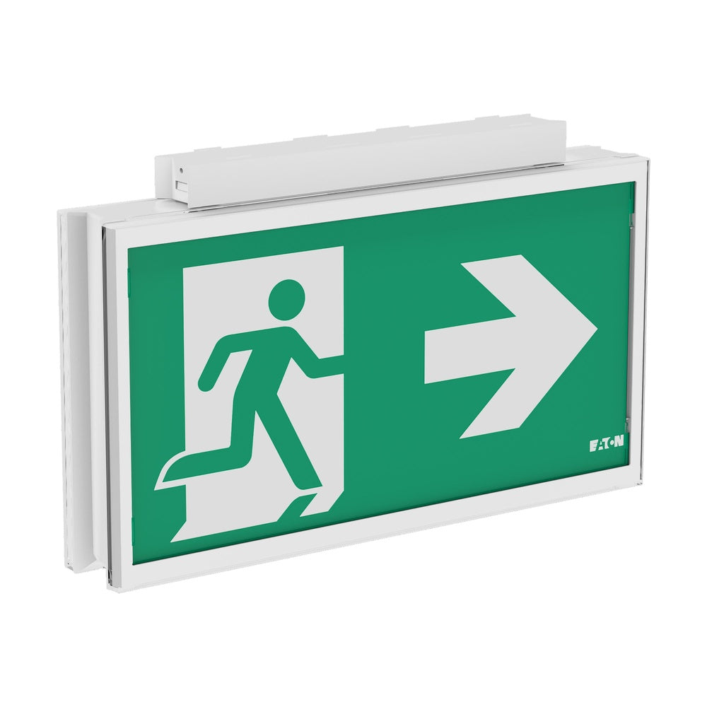 Eaton FlexiTech Dual LED Emergency Exit Light IP65 30m - FT3EC4IUCGL18IP