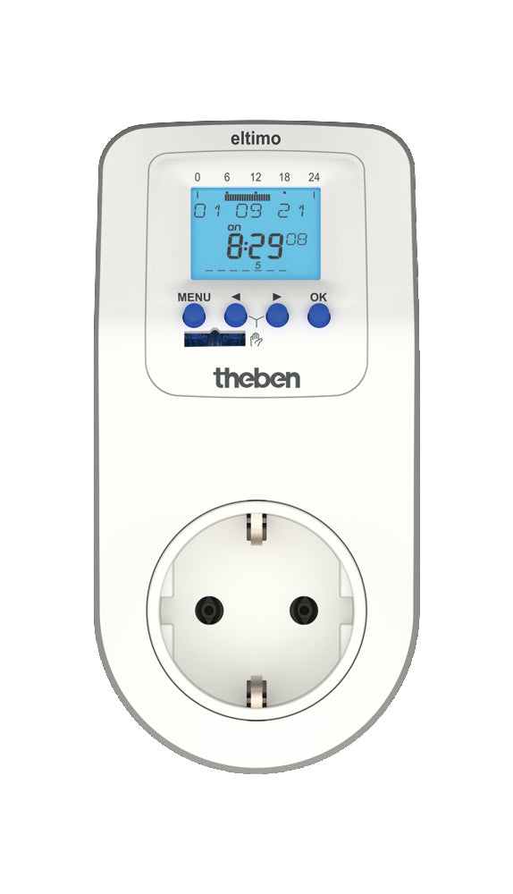 Theben Digital Weekly Timer Plug With Bluetooth 2600W - 0200130
