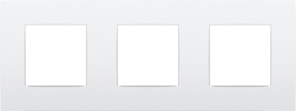 Niko Intense Triple Faceplate 71mm White - 131-76700