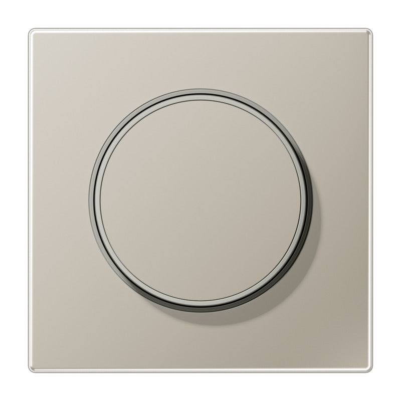 Jung LS Series Stainless Steel Rotary Dimmer Cover - ES1740
