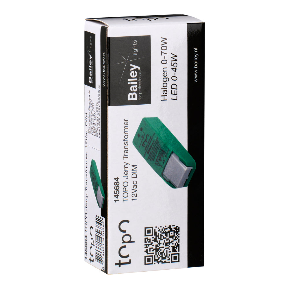 Bailey TOPO Jerry LED Transformer 12V 70W/45W Dimmable - 145684